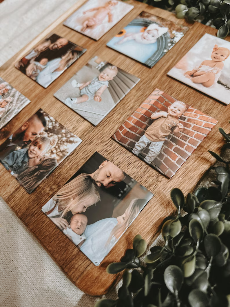 Custom Photo Magnets - Personalized Magnets for Fridges & Gifts Set of 3 Magnets | SnapiMags